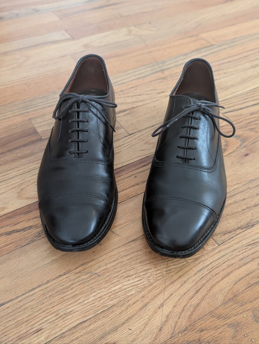 Allen Edmonds Park Avenue Oxfords Black 11.5E